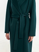 Пальто с мембраной, утеплённой спинкой и съёмным капюшоном POMPA арт.1011168p90842