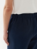 Широкие брюки из хлопка и льна POMPA арт.4110161bd0364