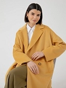 Пальто демисезонное с мембраной Медовый желтый арт.3014900p10032 купить в Москве, СПБ и во всей России