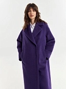 Пальто из премиальной ткани с мембраной и утеплённой спинкой Фиолетовый арт.1014776m90072 купить в Москве, СПБ и во всей России